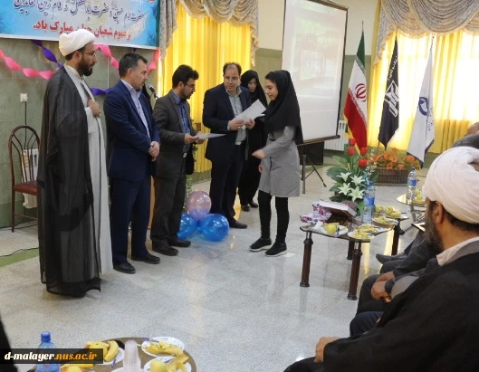 برگزاری جشن اعیاد شعبانیه و روز جوان و تجلیل از جانبازان 9