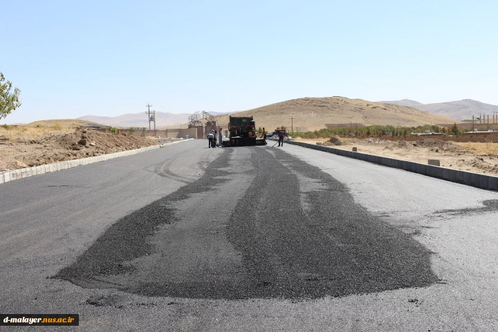 آسفالت ورودی آموزشکده  5