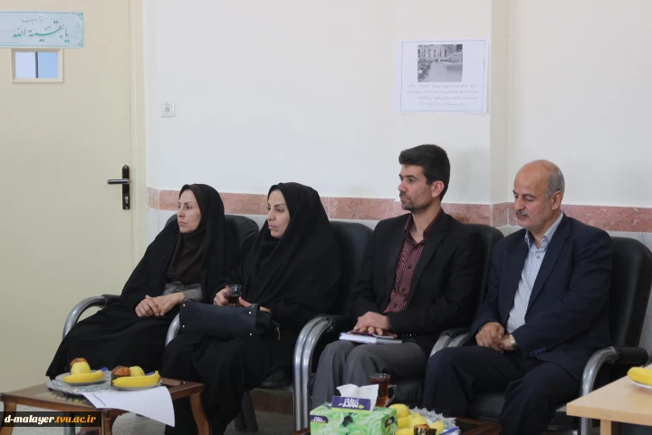 جلسه هماهنگی مسوولین آموزشکده با روسا ادارات آموزش و پرورش ملایر و جوکار 2