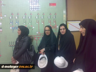 بازدید اعضای بسیج اساتید دانشگاه های ملایر به همراه  اساتید دانشکده فنی کوثر از نیروگاه  حرارتی شهید مفتح و باغ موزه دفاع مقدس همدان در روز پنج شنبه 9 اسفند 97 2