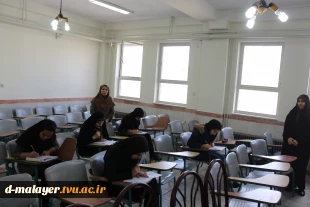 برگزاری مسابقه کتابخوانی حرمان هور در آموزشکده فنی و حرفه ای دختران ملایر (کوثر) 2
