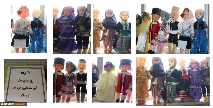 گزارش تصویری از تولیدات دانشجویی به مناسبت روز صنایع دستی 3