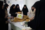 حضور دانشجویان آموزشکده فنی و حرفه ای دختران ملایر در گلزار شهدای عاشورا و مزار شهدای گمنام امام زاده عبدالله به مناسبت هفته بسیج 2