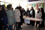 حضور دانشجویان آموزشکده فنی و حرفه ای دختران ملایر در گلزار شهدای عاشورا و مزار شهدای گمنام امام زاده عبدالله به مناسبت هفته بسیج 4