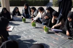 حضور دانشجویان آموزشکده فنی و حرفه ای دختران ملایر در گلزار شهدای عاشورا و مزار شهدای گمنام امام زاده عبدالله به مناسبت هفته بسیج 9