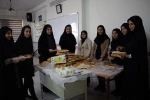 حضور دانشجویان آموزشکده فنی و حرفه ای دختران ملایر در گلزار شهدای عاشورا و مزار شهدای گمنام امام زاده عبدالله به مناسبت هفته بسیج 19