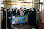 حضور دانشجویان آموزشکده فنی و حرفه ای دختران ملایر در گلزار شهدای عاشورا و مزار شهدای گمنام امام زاده عبدالله به مناسبت هفته بسیج 16