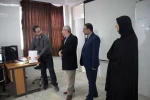 بازدید معاون محترم آموزشی دانشگاه فنی از آموزشکده فنی  و حرفه ای دختران ملایر 4