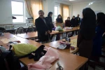 بازدید معاون محترم آموزشی دانشگاه فنی از آموزشکده فنی  و حرفه ای دختران ملایر 7