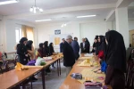 بازدید معاون محترم آموزشی دانشگاه فنی از آموزشکده فنی  و حرفه ای دختران ملایر 9