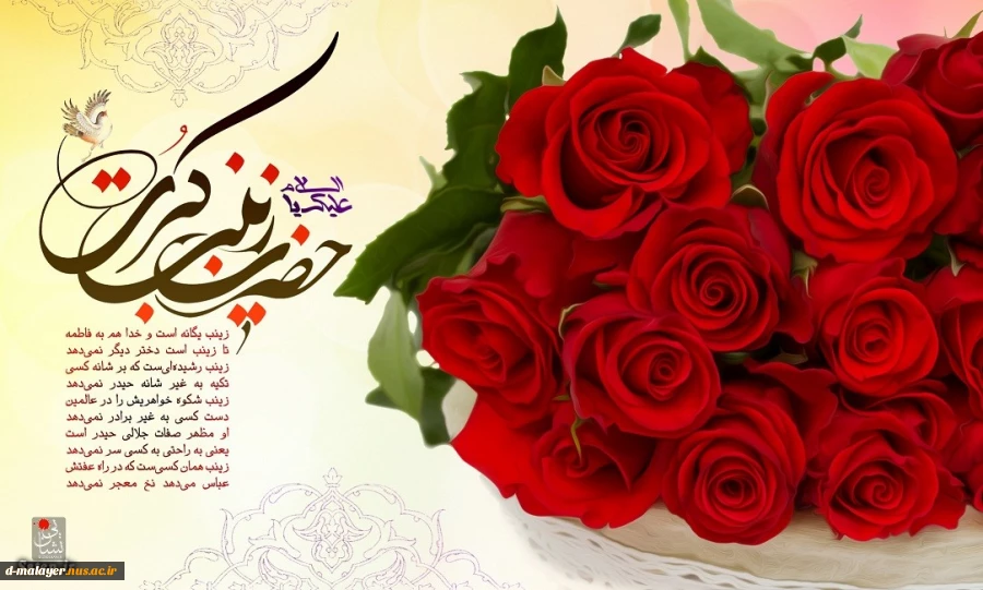 تولد حضرت زینب مبارک باد 2