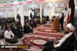 دیدار کارکنان و اساتید دانشگاه فنی و حرفه ای استان همدان با حضرت آیت الله شعبانی نماینده محترم ولی فقیه در استان و امام جمعه شهر همدان به مناسبت دهه مبارک فجر 3