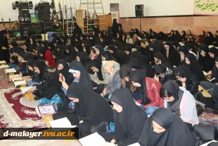 محفل انس با قرآن در امام زاده عبدالله ملایر  3