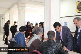 حضور پرشور دانشجویان خوابگاهی برای حضور درانتخابات  3