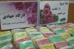دوخت و آماده سازی ماسک سه لایه آنتی اکتریال در آموزشکده فنی و حرفه ای دختران (کوثر) ملایر 5