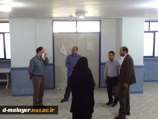 حضور معاون اداری - مالی دانشگاه فنی و حرفه ای  استان همدان و هیئت همراه در آموزشکده فنی دختران ملایر 10