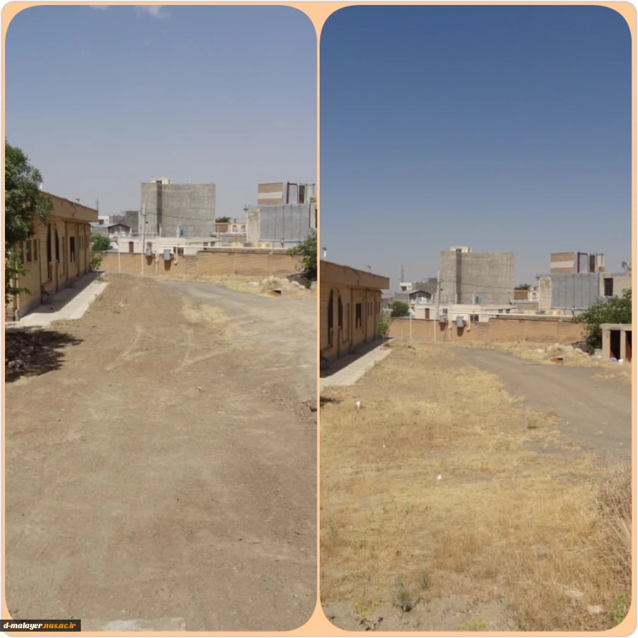 تعمیرات خوابگاه ،فضا سازی محوطه،کانتر واحدهای اداری در آموزشکده فنی و حرفه ای دختران ملایر  5