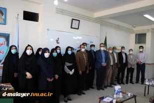 آیین تکریم و معارفه سرپرست آموزشکده فنی و حرفه ای کوثر ملایر برگزار شد. 7