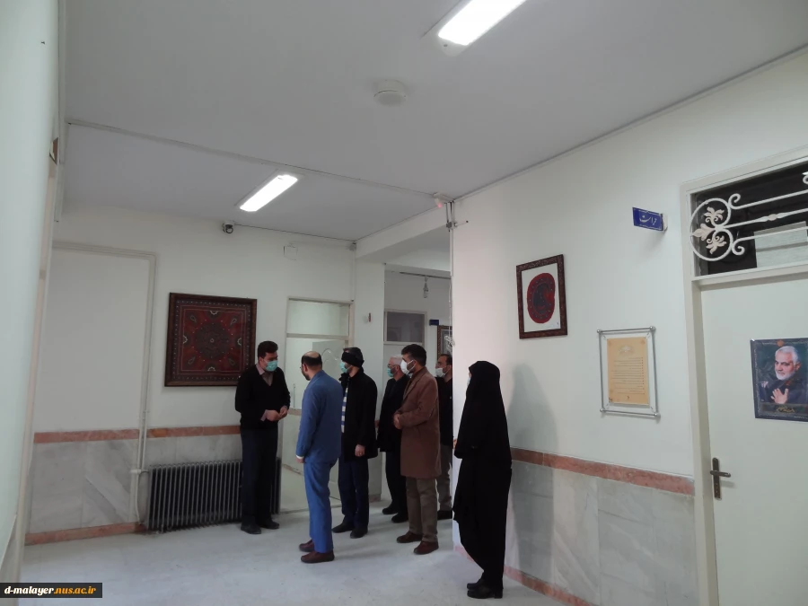 بازدید نماینده مردم ملایر در مجلس شورای اسلامی جناب آقای دکتر بیگی نژاد از آموزشکده فنی دختران ملایر  4