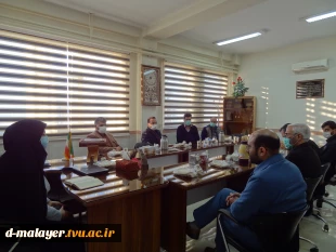 بازدید نماینده مردم ملایر در مجلس شورای اسلامی جناب آقای دکتر بیگی نژاد از آموزشکده فنی دختران ملایر  5
