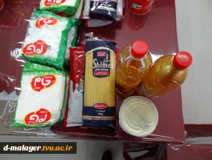 برگزاری رزمایش طرح مومنانه برای بارسوم، توسط کارکنان و اساتید آموزشکده فنی و حرفه ای دختران ملایر در ماه مبارک رمضان 3