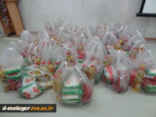 برگزاری رزمایش طرح مومنانه برای بارسوم، توسط کارکنان و اساتید آموزشکده فنی و حرفه ای دختران ملایر در ماه مبارک رمضان 4