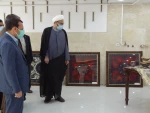 نمایشگاه دست ساخته های دانشجویان به مناسبت هفته هلال احمر با همکاری جمعیت هلال احمر ملایر  6