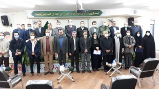 مراسم تکریم و معارفه روسای جدید آموزشکده های کوثر و خوارزمی ملایر برگزار شد 5
