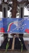 مراسم غبار روبی از مزار شهدای انقلاب اسلامی شهرستان ملایر 3