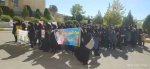 تجمع دانشجویان و کارکنان آموزشکده کوثر ملایر در حمایت از مردم غزه
