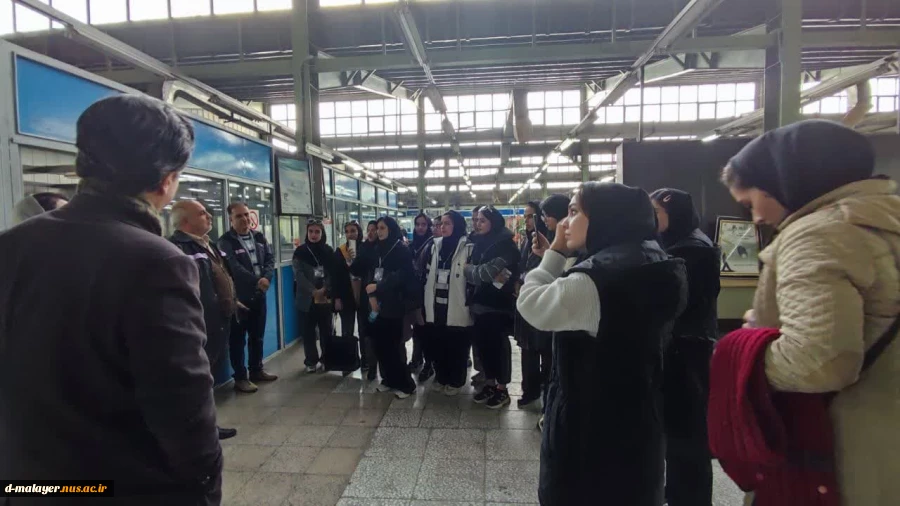 اردوی علمی (بازدید دانشجویان از کارخانه کاچیران) 4